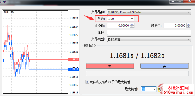 外汇交易中一次最多可以交易多少标准手?