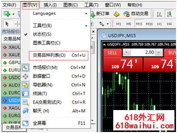 MT4ƽ̨����ε�������û����ʾ��Ʒ��?