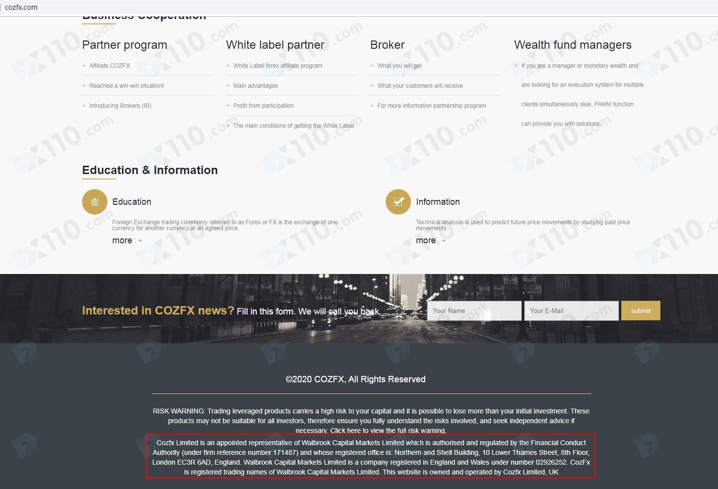 COZFX科斯福外汇黑平台