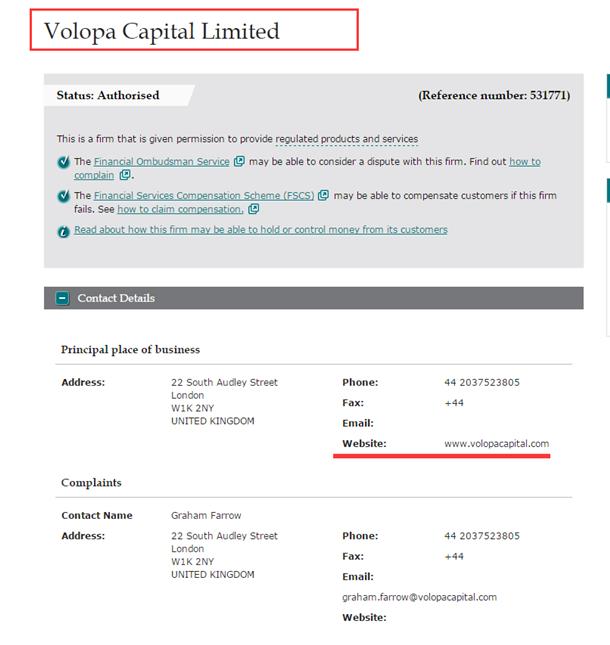 ��ðVolopa Capital����ƽ̨