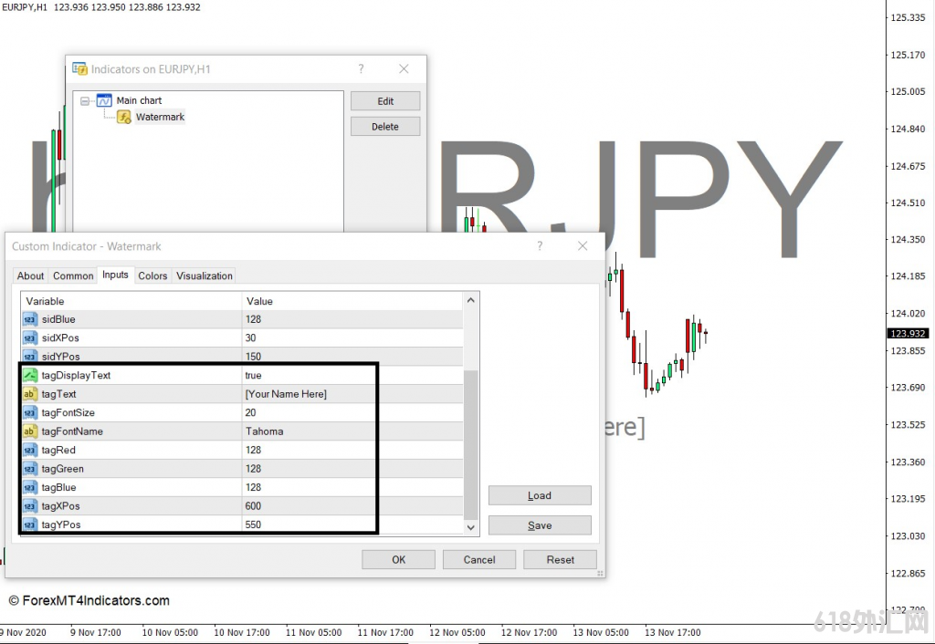 ���MT4���� ����ʱ����MT4ָ��ķ���ˮӡ ��㽻��ָ��