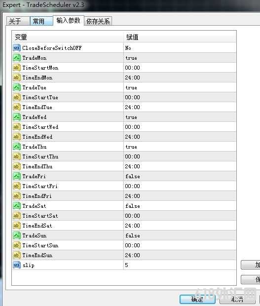 [������] Tradescheduler v2.3��һ������EA,�̶�EA��ĳ��ʱ��ν���
