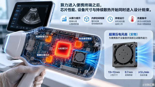 ��Яҽ��AI�豸�����������������޿ռ������ƶ�����ɢ�Ƚ�һ��С